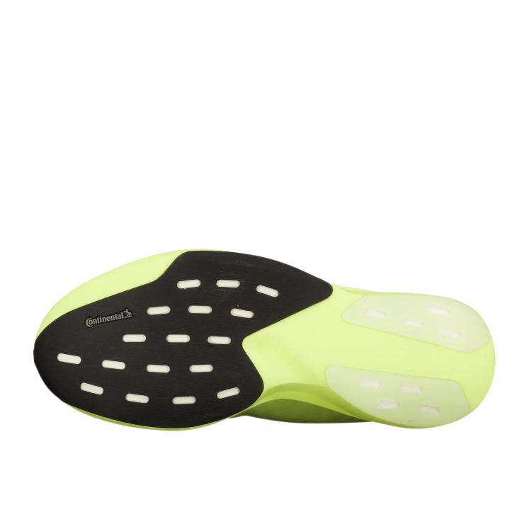 adidas Neon Yellow & Black Zip-Front Low-Top Sneakers