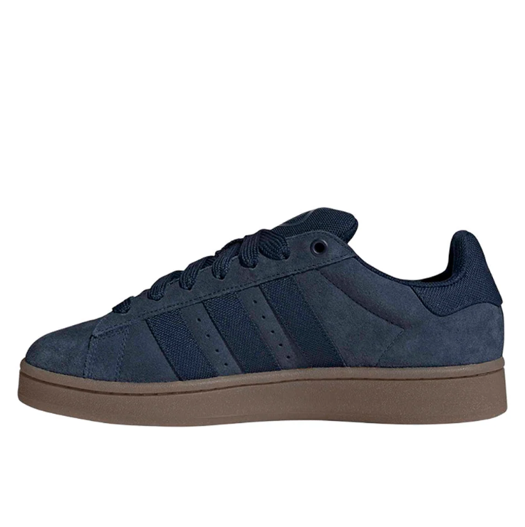 adidas Navy Blue Retro Low-Top Lace-Up Sneakers
