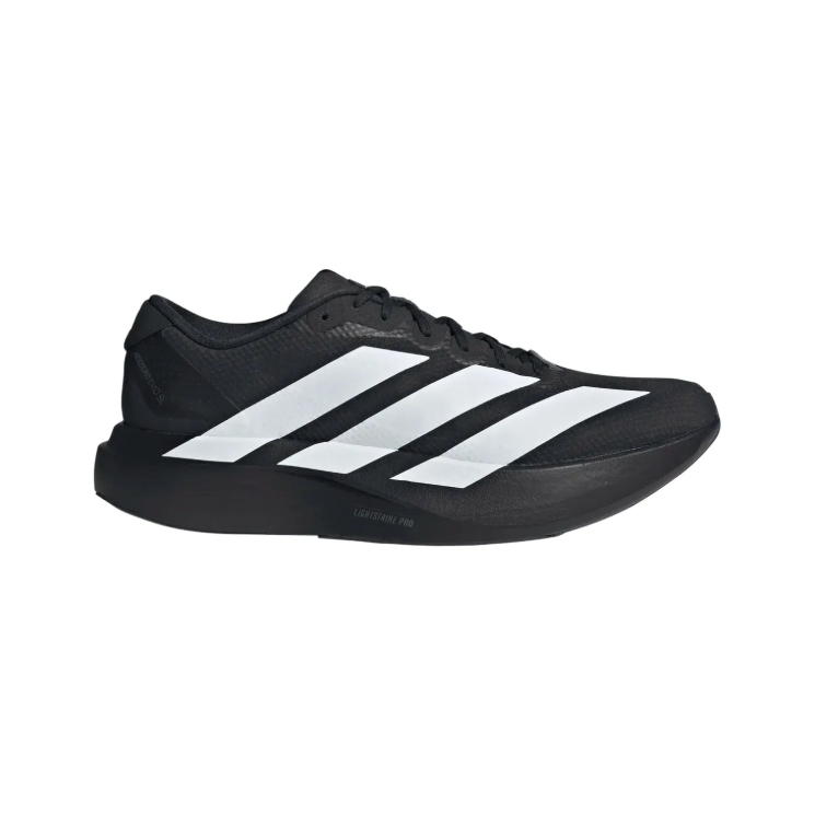 adidas Black & White Oversized 3-Stripes Low-Top Lace-Up Sneakers