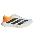 adidas White & Black Orange-Gradient Low-Top Lace-Up Sneakers