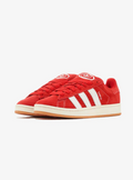 adidas Red & White Retro Low-Top Lace-Up Sneakers