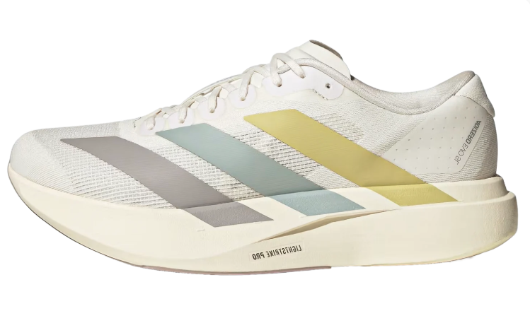 adidas Off-White & Pastel Multicolor Mesh Low-Top Lace-Up Sneakers