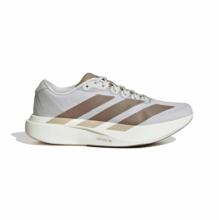 adidas Light Gray & Taupe Mesh Low-Top Lace-Up Sneakers