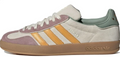 adidas Cream & Mustard Yellow T-Toe Low-Top Lace-Up Sneakers