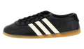 adidas Black & Cream T-Toe Low-Top Lace-Up Sneakers