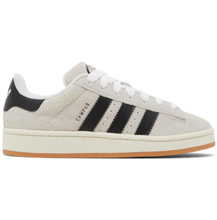 adidas Off-White & Black Retro Low-Top Lace-Up Sneakers