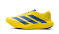 adidas Yellow & Blue Mesh Low-Top Lace-Up Sneakers