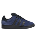 adidas Navy Blue & Black Retro Low-Top Lace-Up Sneakers