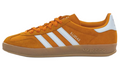 adidas Orange & White T-Toe Low-Top Lace-Up Sneakers