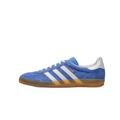 adidas Blue & White T-Toe Low-Top Lace-Up Sneakers