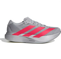 adidas Gray & Hot Pink Mesh Low-Top Lace-Up Sneakers