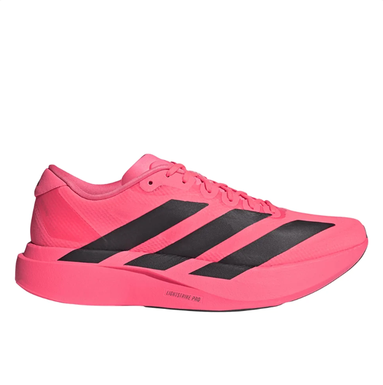 adidas Hot Pink & Black Low-Top Lace-Up Sneakers