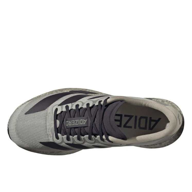 adidas Sage Gray & Black Patterned Sole Low-Top Lace-Up Sneakers