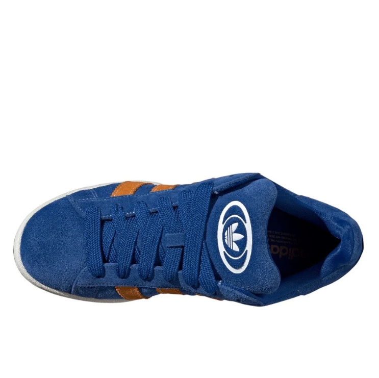 adidas Royal Blue & Orange Retro Low-Top Lace-Up Sneakers