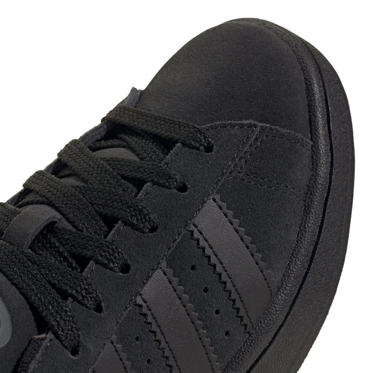 adidas Black Retro Low-Top Lace-Up Sneakers