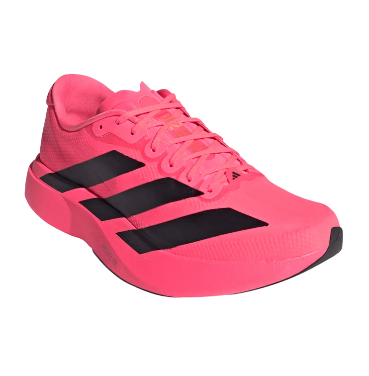adidas Hot Pink & Black Low-Top Lace-Up Sneakers