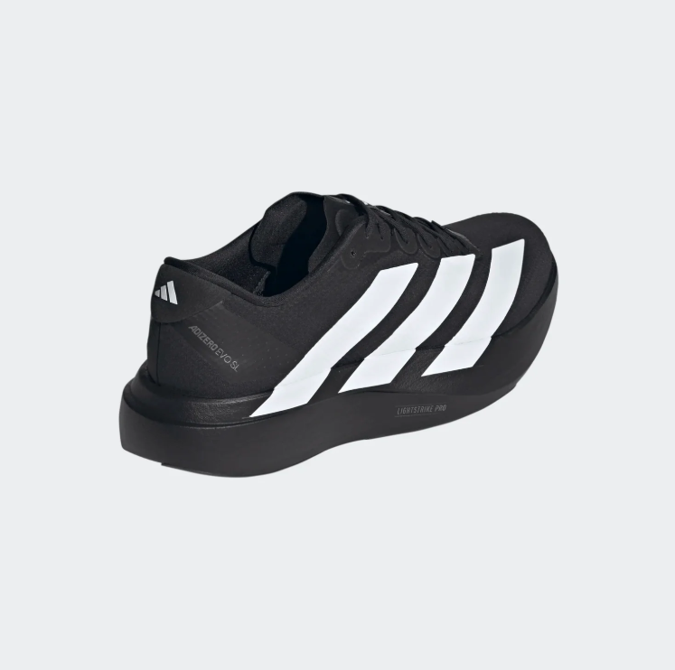 adidas Black & White Oversized 3-Stripes Low-Top Lace-Up Sneakers