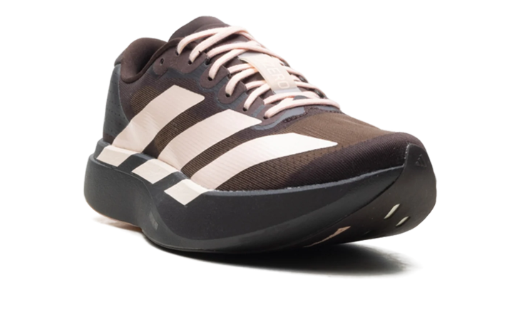 adidas Dark Brown & Cream Oversized 3-Stripes Low-Top Lace-Up Sneakers