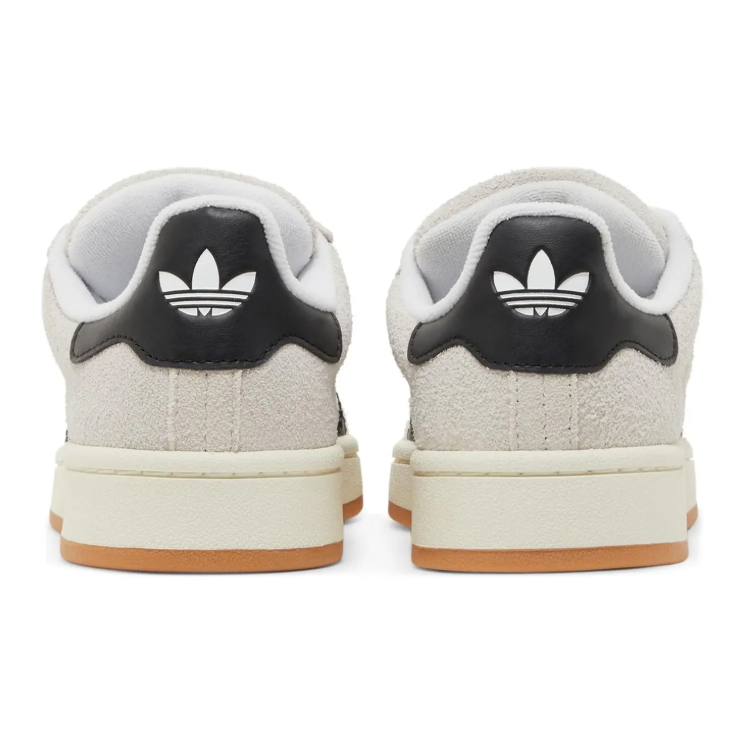 adidas Off-White & Black Retro Low-Top Lace-Up Sneakers