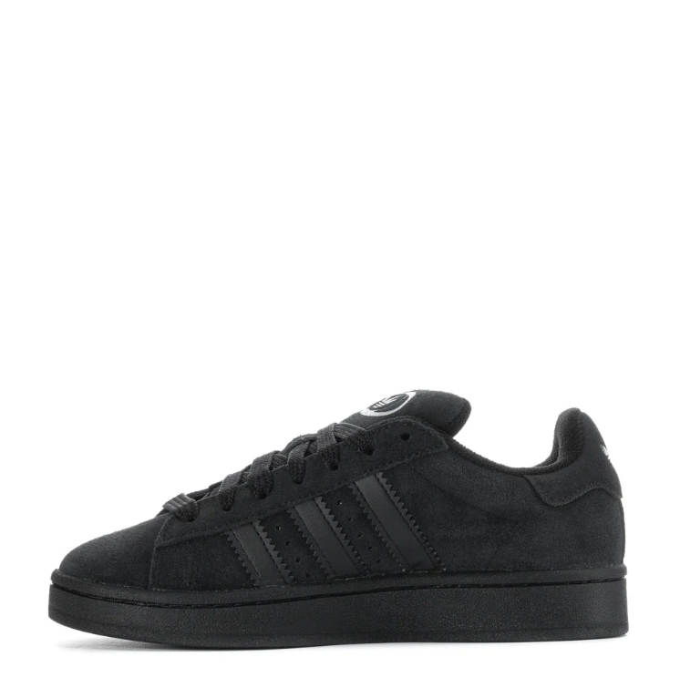 adidas Black Retro Low-Top Lace-Up Sneakers