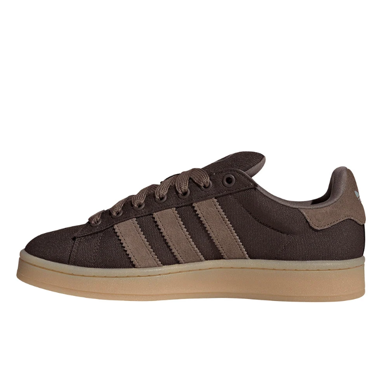 adidas Dark Brown & Taupe Textured Low-Top Lace-Up Sneakers