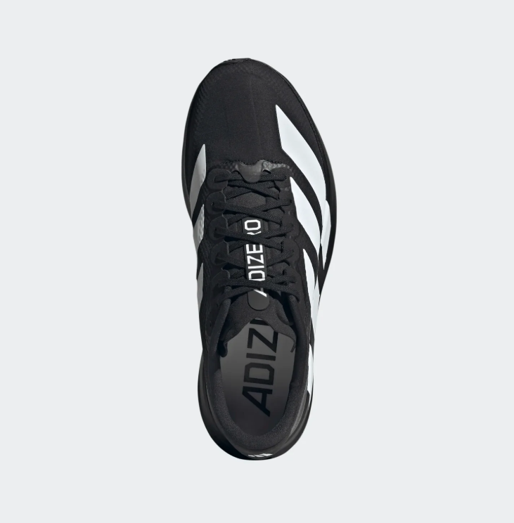 adidas Black & White Oversized 3-Stripes Low-Top Lace-Up Sneakers