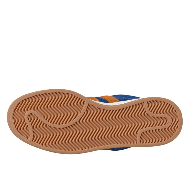 adidas Royal Blue & Orange Retro Low-Top Lace-Up Sneakers