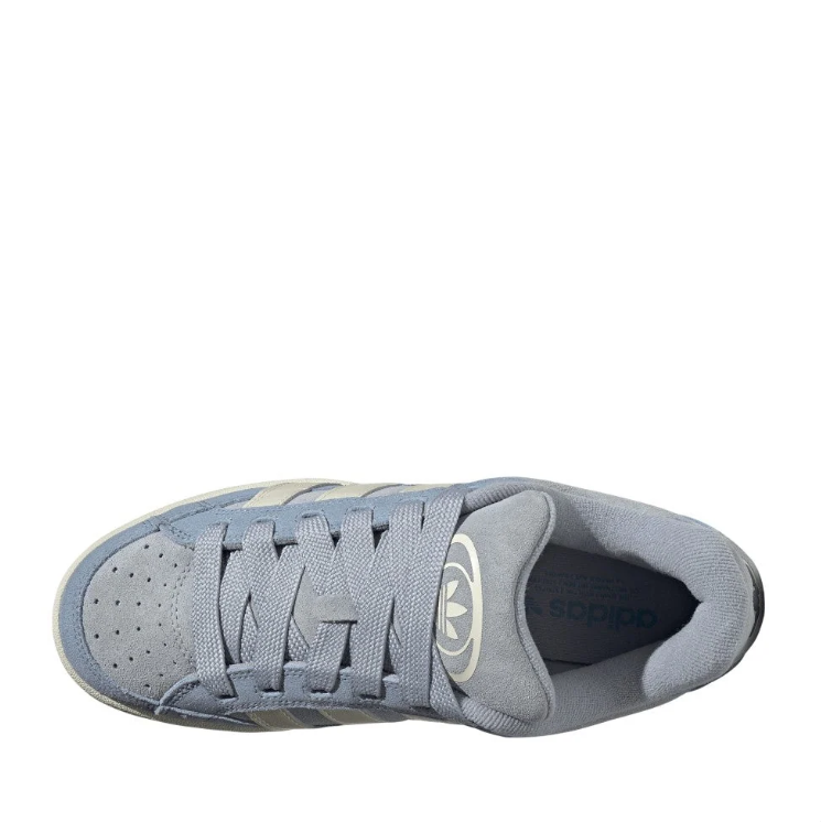 adidas Blue Grey & Cream Layered Low-Top Lace-Up Sneakers