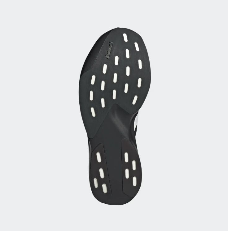 adidas Black & White Oversized 3-Stripes Low-Top Lace-Up Sneakers
