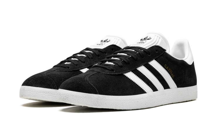 adidas Black & White T-Toe Low-Top Lace-Up Sneakers