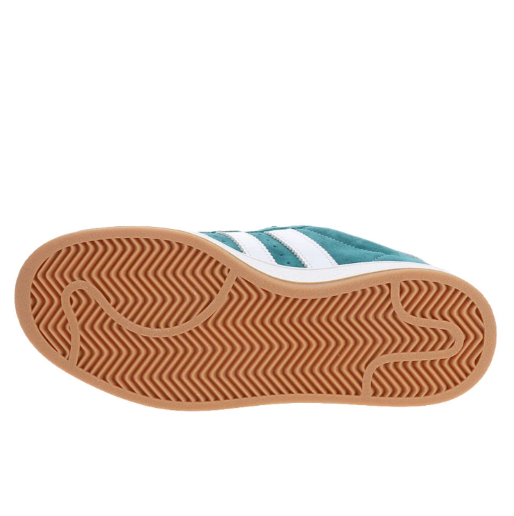 adidas Teal & White Retro Low-Top Lace-Up Sneakers