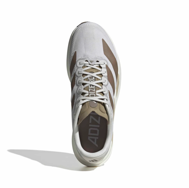 adidas Light Gray & Taupe Mesh Low-Top Lace-Up Sneakers